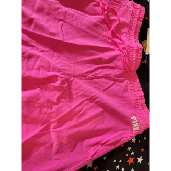 VS PINK OUTFIT JOGGERS CAMPUS TEE ATOMIC PINK set - Picture 5 of 11